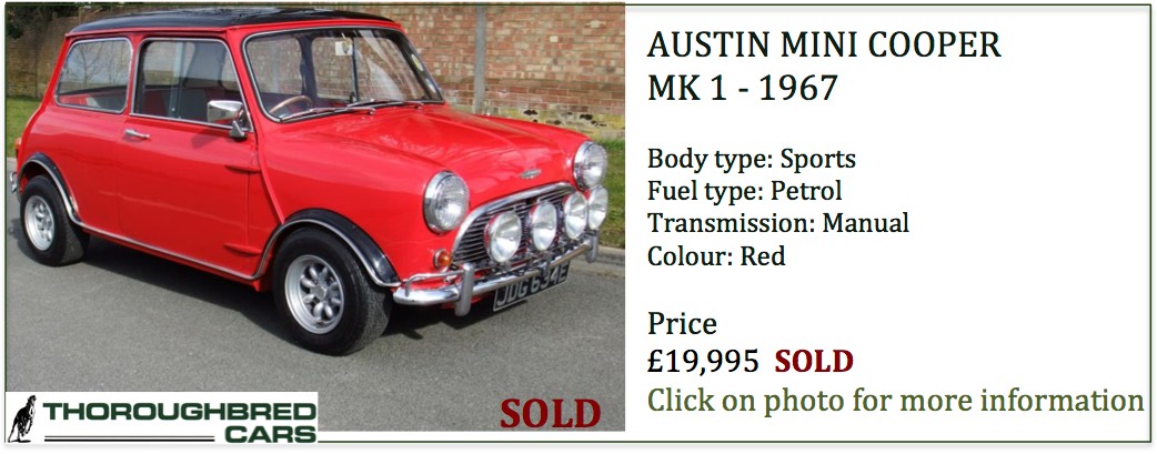 Austin mini 1967