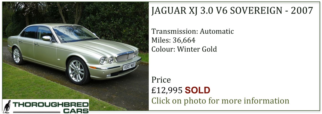 Jaguar xj 3.0 V6 SovereignSSS